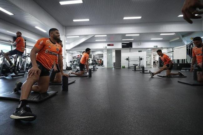 Fotos do treino do Atltico em preparao para jogo contra o Juventude