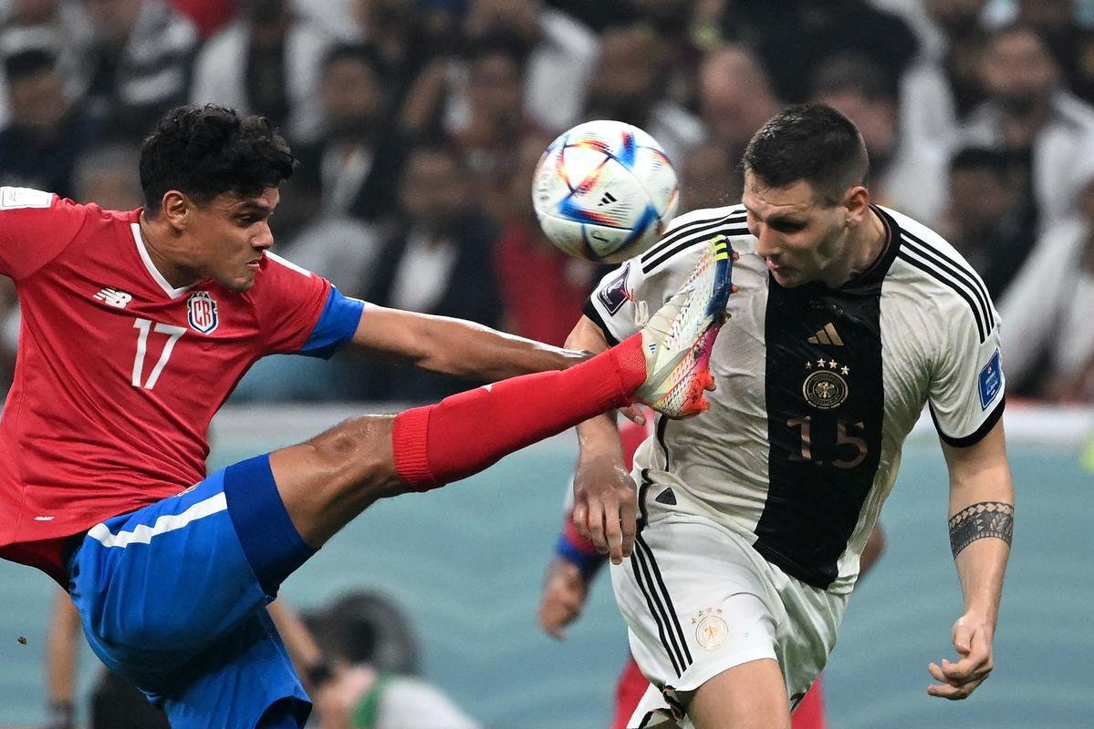 No Estdio Al Bayt, Costa Rica e Alemanha duelaram pela terceira ltima rodada do Grupo E da Copa do Mundo do Catar