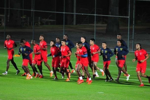 Jogadores do Equador participaram de segundo trabalho no Sesc Venda Nova, na Regio Norte de Belo Horizonte
