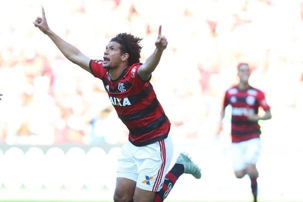 Willian Aro marcou o primeiro gol do Flamengo logo no primeiro minuto de jogo: Flamengo 1 a 0