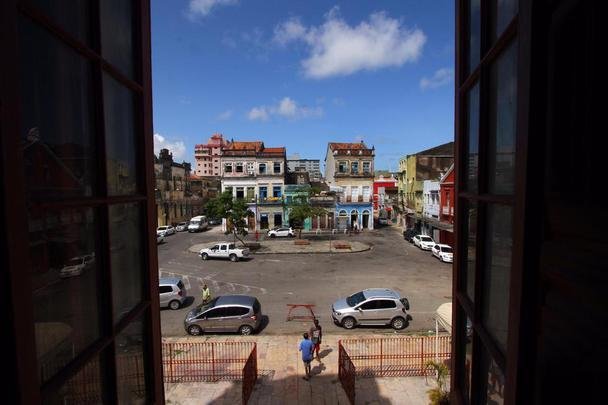 Confira a situação do Pátio de Santa Cruz, um dia após o episódio de violência que interrompeu a comemoração de 106 anos de fundação do Tricolor