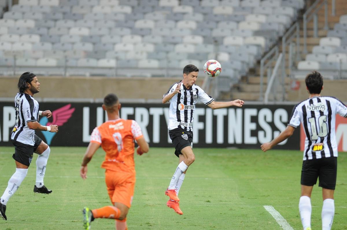 Fotos do jogo entre Atltico e Coimbra, no Mineiro, em Belo horizonte, pela quinta rodada do Campeonato Mineiro de 2021
