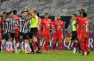 Fotos do jogo entre Atltico e Amrica de Cli, no Mineiro, em Belo Horizonte, pela segunda rodada do Grupo H da Copa Libertadores de 2021