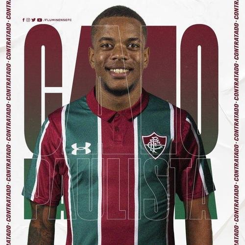 O Fluminense anunciou a contratao do atacante Caio Paulista, que estava no Ava