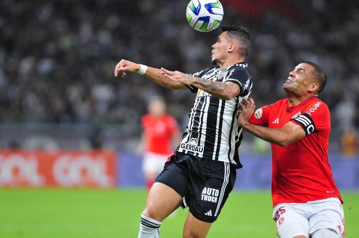 Fotos do jogo entre Atltico-MG e Internacional
