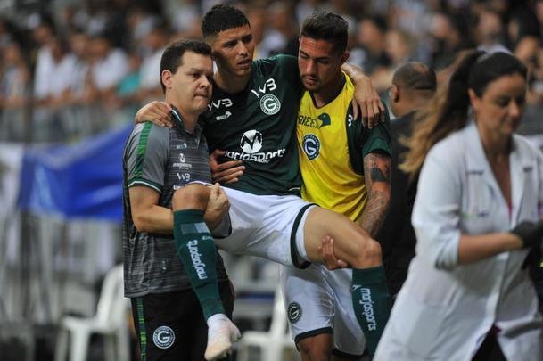 Atltico enfrentou o Gois em jogo do Campeonato Brasileiro