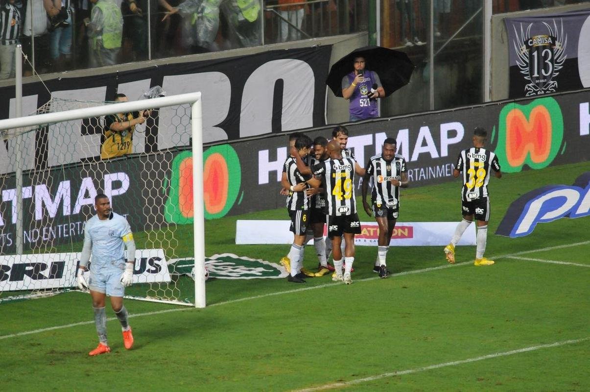 Fotos da vitria do Atltico sobre a Caldense