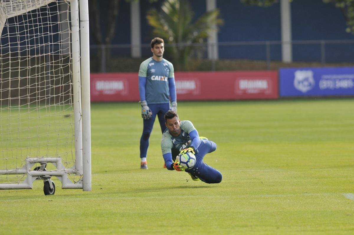 Imagens do treino do Cruzeiro desta quinta-feira, 12 de julho, na Toca da Raposa II