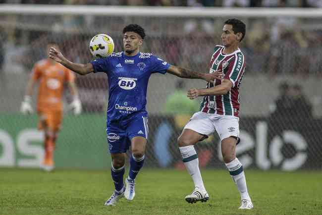 Photos of the first leg of round 16 of the Copa do Brasil, between Fluminense and Cruzeiro, in Maracan
