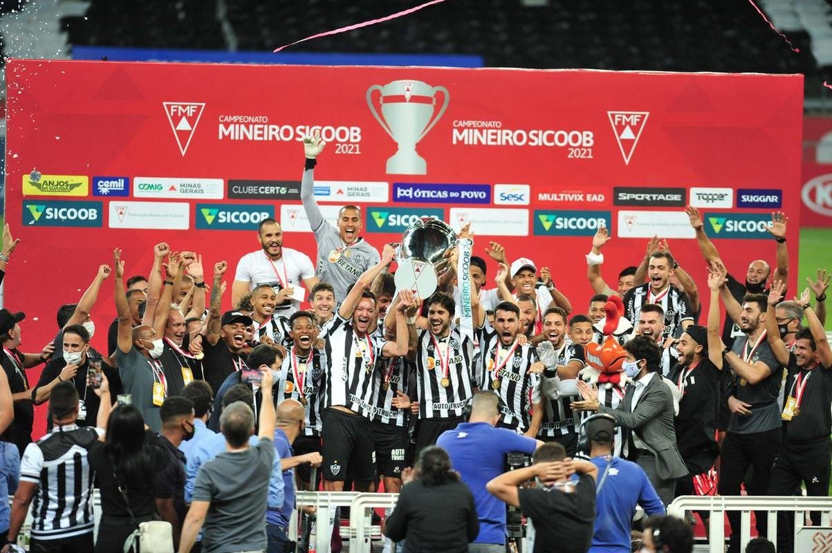 Fotos da festa do Atltico no Mineiro com a conquista do bicampeonato mineiro