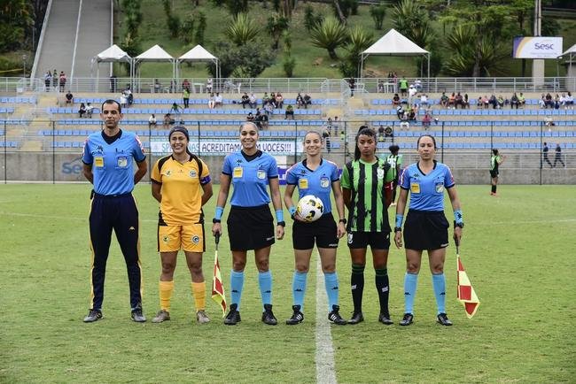 Am�rica 3 x 1 Alian�a-GO: fotos do jogo pelo Brasileiro Feminino A2
