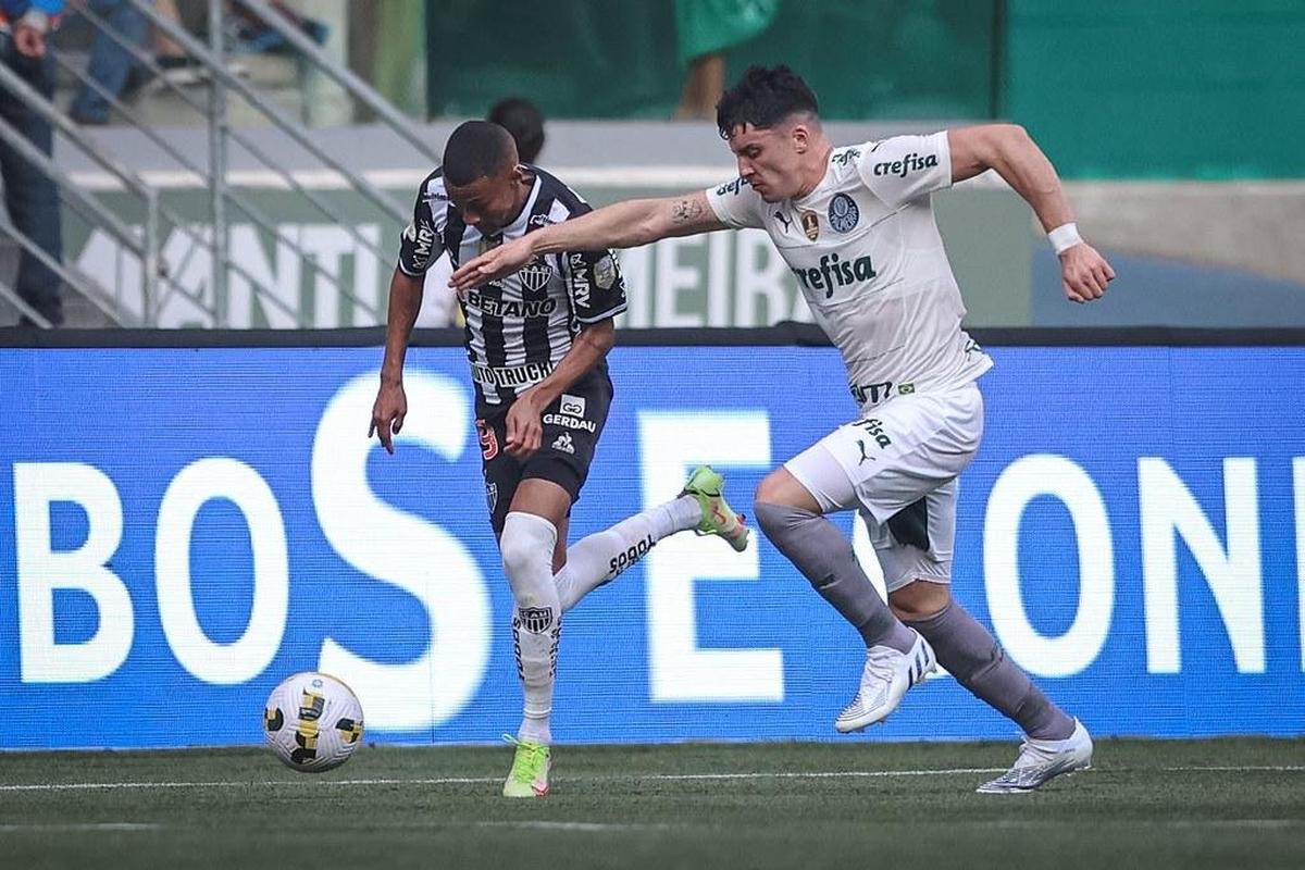 Fotos do jogo entre Palmeiras e Atltico, pelo Campeonato Brasileiro