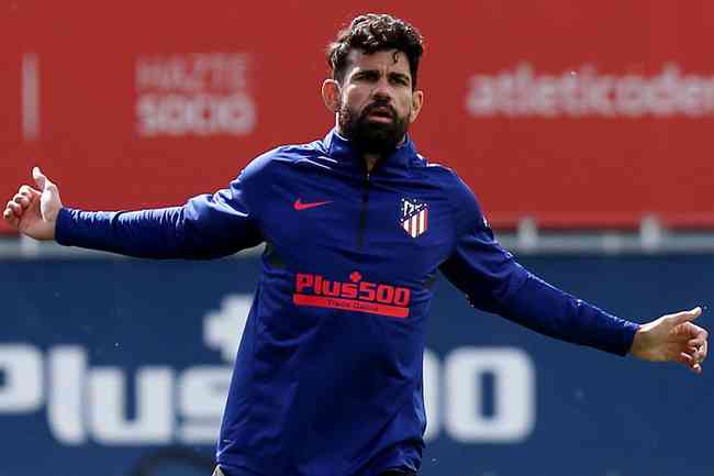 Diego Costa rescindiu com o Atltico de Madrid em dezembro de 2020 e estava sem clube