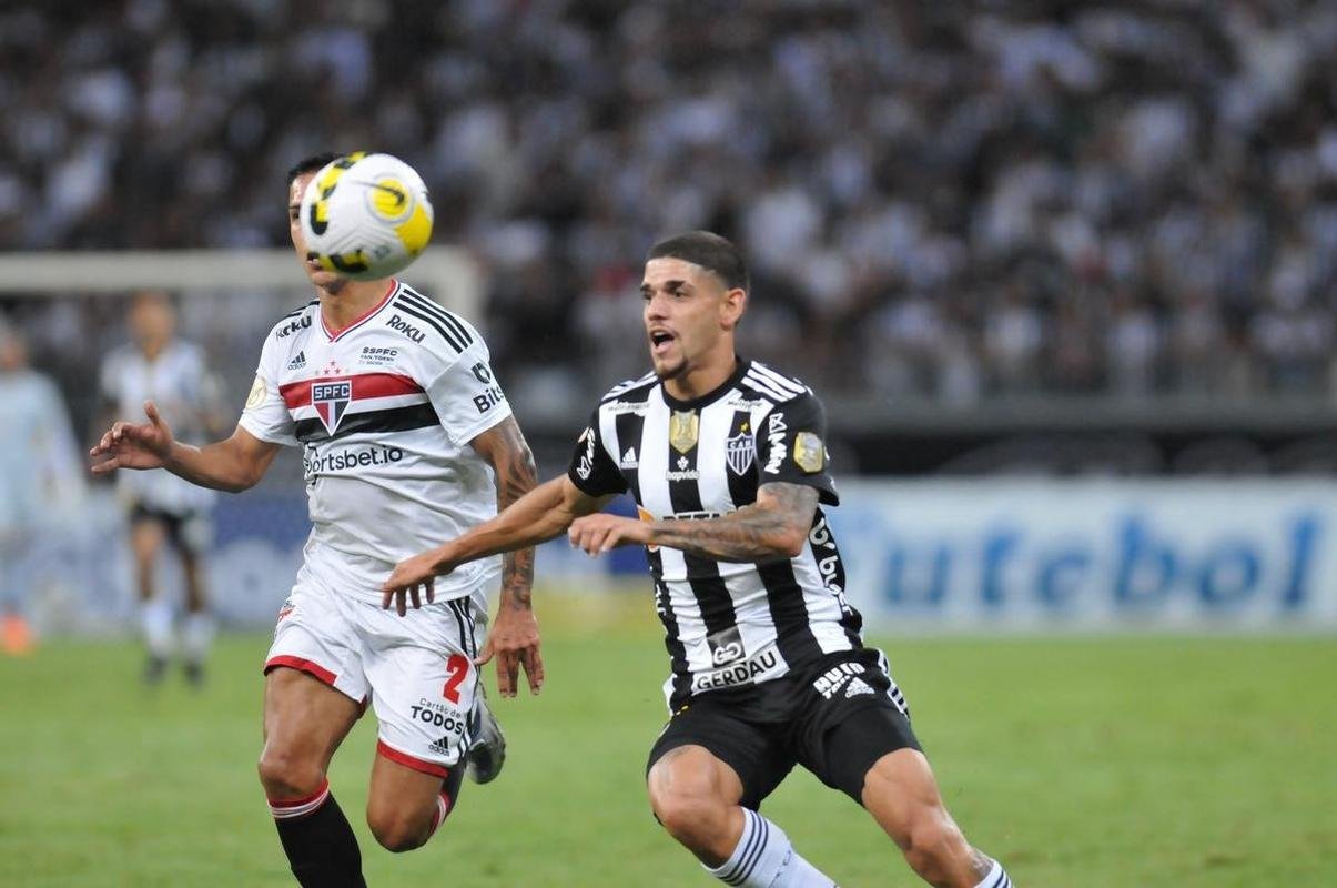 Fotos do jogo entre Atltico e So Paulo, no Mineiro, em Belo Horizonte, pela 16 rodada do Campeonato Brasileiro (10/7/2022)