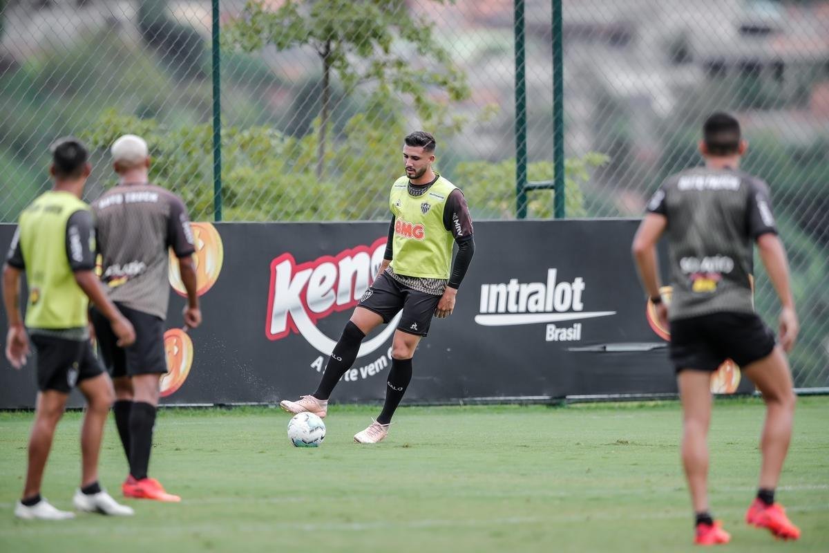 Fotos do treino do Atltico nesta quinta-feira