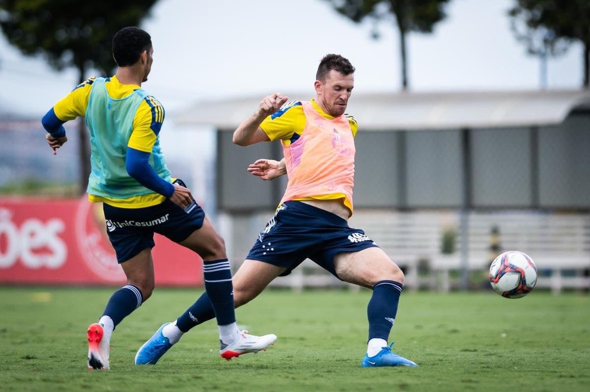 Fotos do treino do Cruzeiro desta tera-feira (26/10) na Toca II