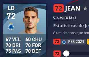 Jean - Cruzeiro - Overall 72