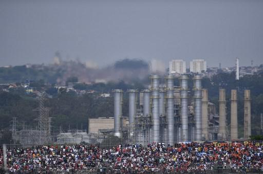 Fotos do GP Brasil de Fórmula 1, realizado em São Paulo, neste domingo (17/11/2019). Vitória foi do holandês Verstappen, da RBR. Ele foi seguido por Pierre Gasly, da Toro Rosso, e Lewis Hamilton, da Mercedes