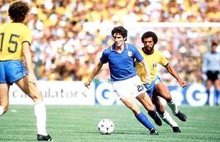 Carrasco do Brasil, o italiano Paolo Rossi foi um dos grandes destaques na campanha do ttulo da Azzurra em 1982.