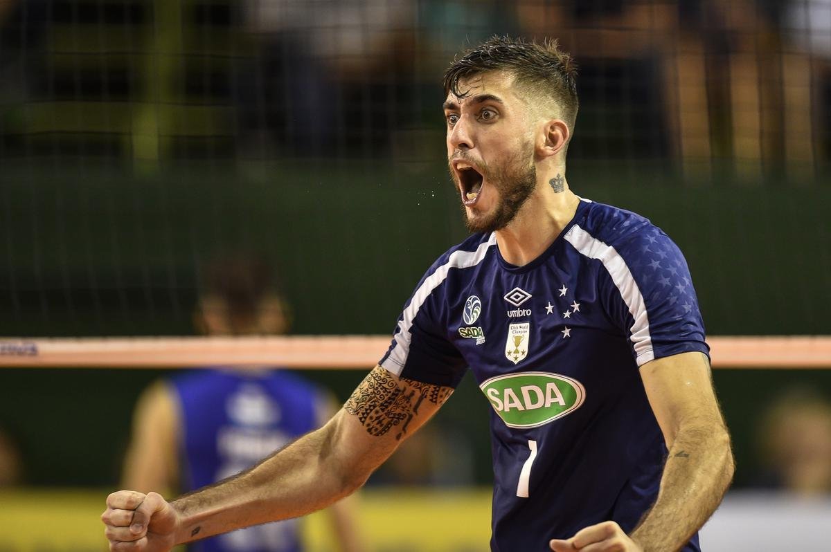 Cruzeiro e UPCN Bolvar Voley fizeram a final do Campeonato Sul-Americano de Clubes de Vlei, no Ginsio do Riacho, em Contagem