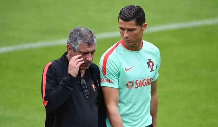 Cristiano Ronaldo não treina com reservas após classificação de Portugal -  Superesportes