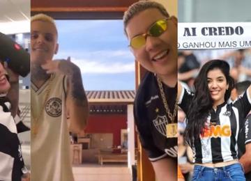 Seja no rap ou no funk, torcedores compuseram a trilha sonora da temporada mágica do Galo, que em 2021 venceu Campeonato Mineiro, Copa do Brasil e Brasileirão 