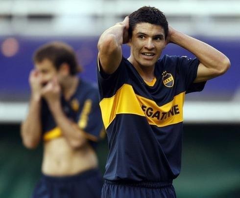 Cristian Chvez (16/06/1986) - permaneceu no Boca at 2013, totalizando 132 jogos oficiais. Em 2014, foi cedido ao Unin Espaola, do Chile. No ano seguinte, voltou  Argentina, para o Arsenal de Sarand. Depois de breve perodo na Grcia, Chvez acertou com o Jorge Wilstermann, da Bolvia, pelo qual atua desde 2017.
