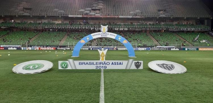 Fotos do jogo entre Atlético e Chapecoense, no Independência, pela 29ª rodada do Campeonato Brasileiro