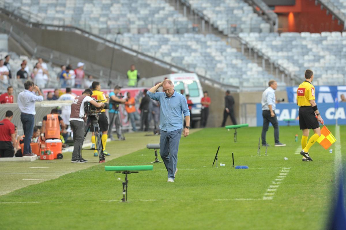 Fotos do jogo entre Cruzeiro e So Paulo