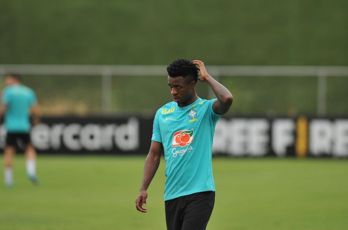 Seleo Brasileira concluiu na Toca da Raposa II, CT do Cruzeiro, em BH, a preparao para enfrentar o Paraguai no Mineiro pelas Eliminatrias da Copa do Mundo do Catar