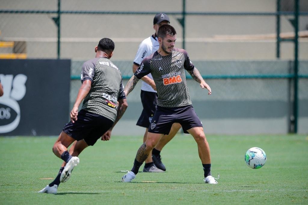 Fotos do treino: Atlético se prepara para enfrentar o Corinthians