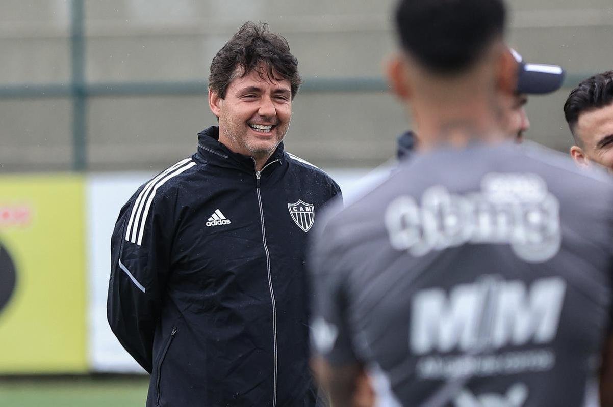 Veja fotos do primeiro dia de pr-temporada do Atltico