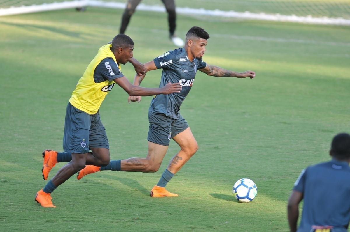 Jogadores do Atltico treinaram na tarde desta quinta-feira, dia seguinte ao empate por 0 a 0 com a Chapecoense