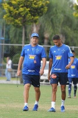 Fotos do treino do Cruzeiro desta quinta-feira, na Toca da Raposa II (crdito: Juarez Rodrigues/EM D.A Press)
