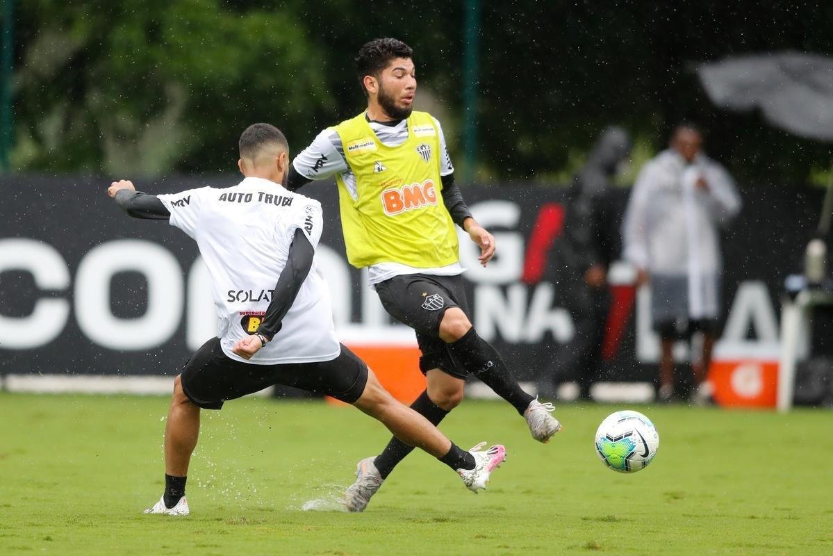 Atltico se prepara para o duelo contra o Athletico-PR