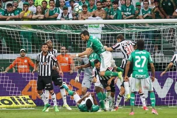 Palmeiras e Atlético ficam no empate por 0 a 0, pela quarta rodada do Campeonato Brasileiro