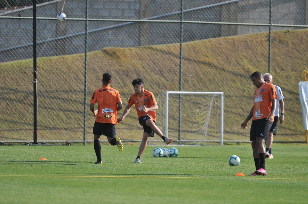 Atltico treinou nesta tera-feira, em preparao para enfrentar o Botafogo