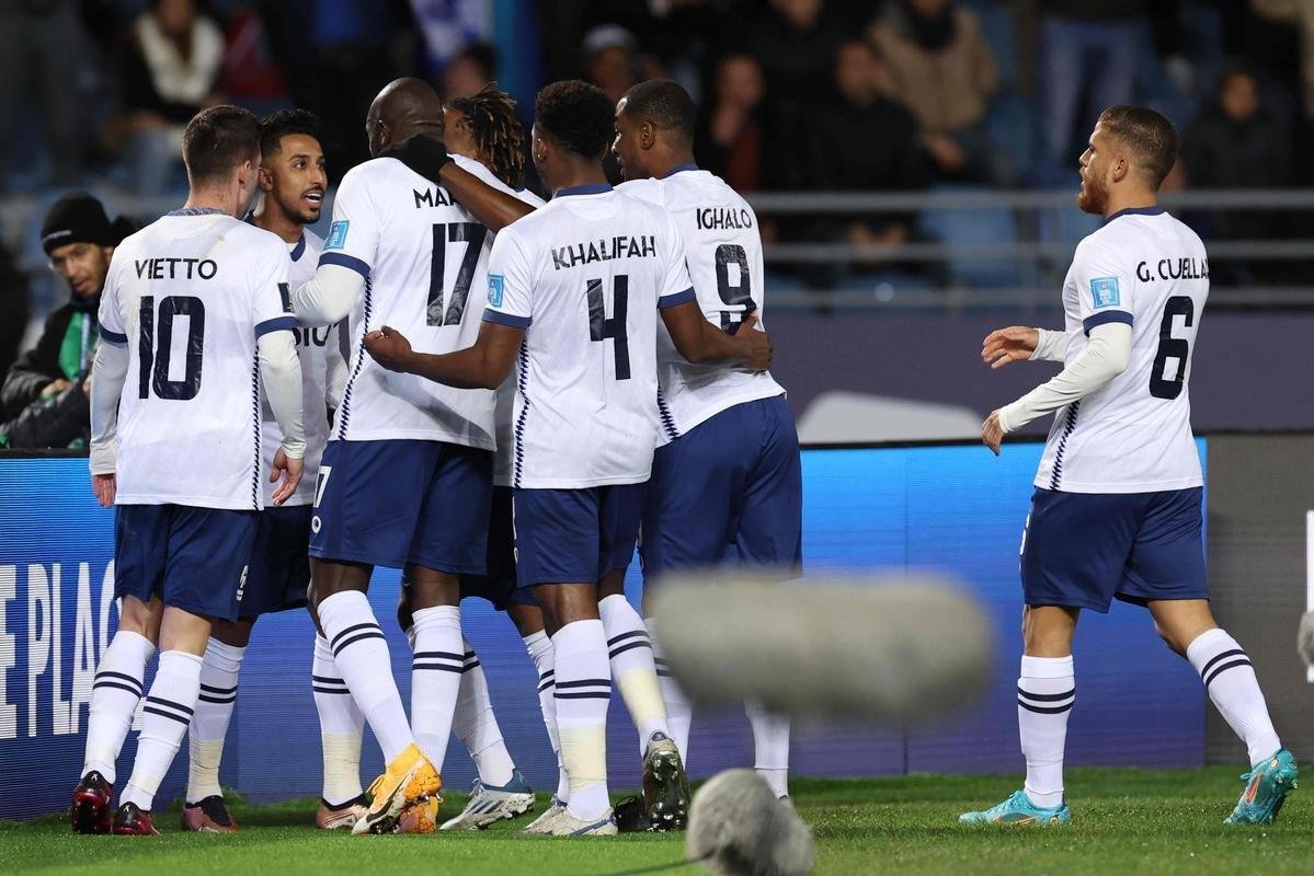 Partida entre Flamengo e Al Hilal, pelo Mundial de Clubes da Fifa, ocorreu no Estdio Ibn-Batouta, em Tnger, no Marrocos