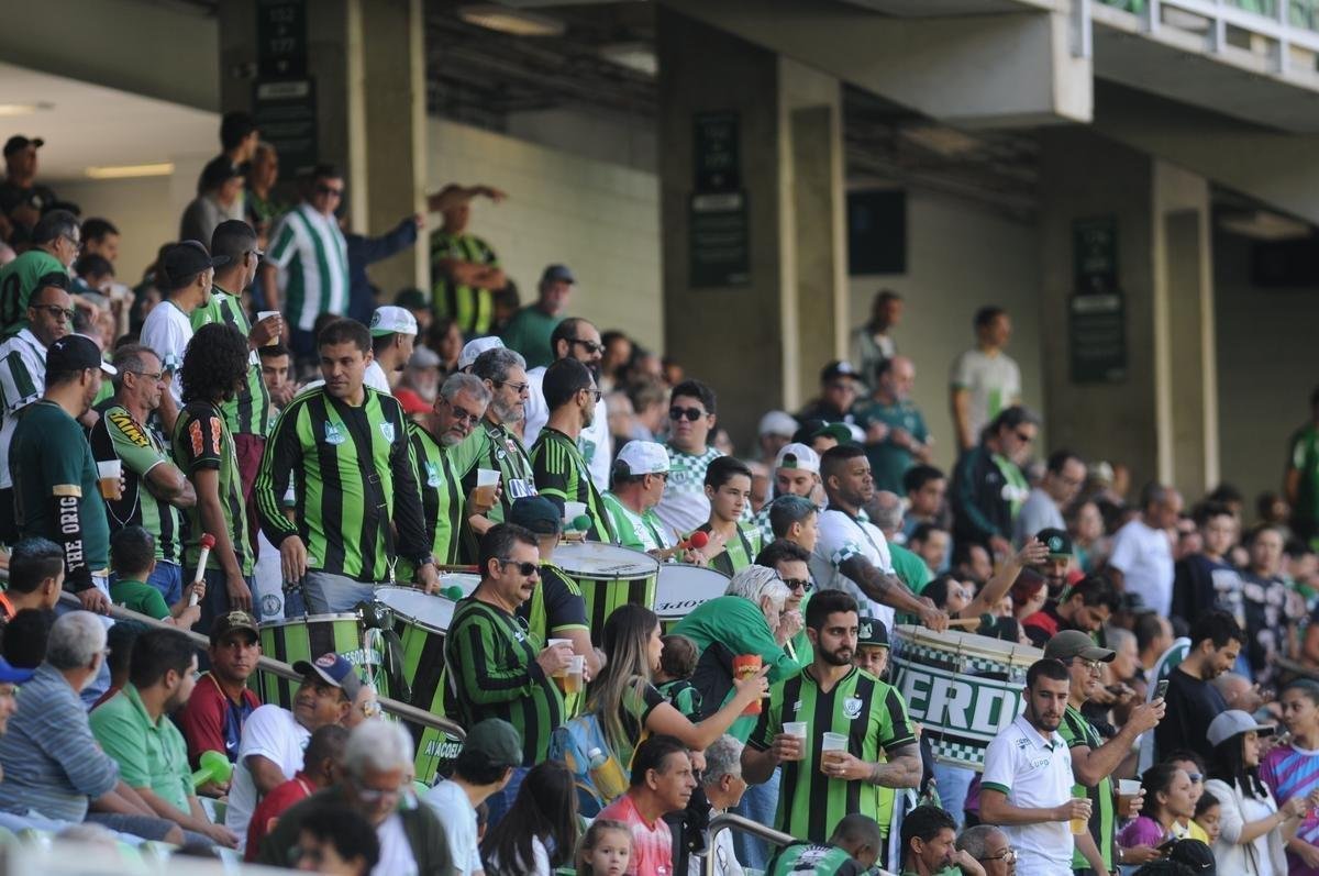 Amrica foi derrotado em casa pelo Figueirense