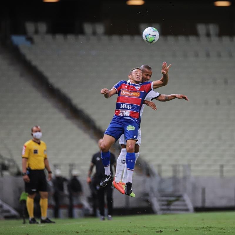 Atltico perdeu por 2 a 1 para o Fortaleza, no Castelo