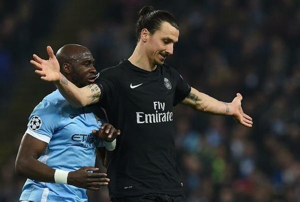 Galeria de fotos da partida entre Manchester City e PSG pelas quartas de final da Liga dos Campees