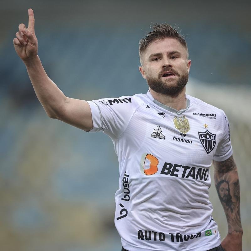 As fotos dos gols do Atltico na partida contra o Fluminense, no Maracan, pela 10 rodada da Srie A