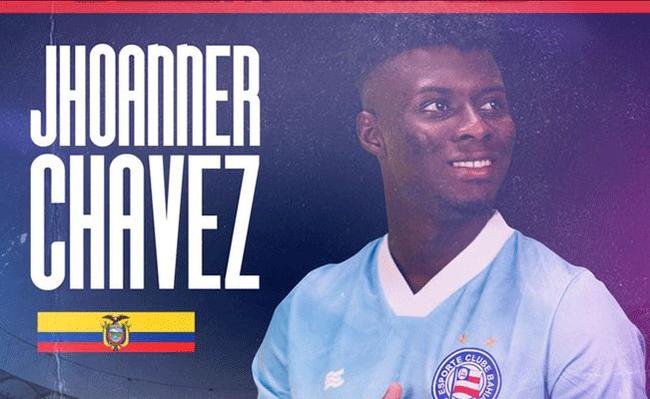 Jhoanner Ch�vez � o novo lateral do Bahia