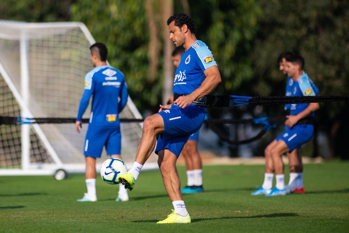 Fotos do treino do Cruzeiro desta quarta-feira, 21 de agosto, na Toca da Raposa II