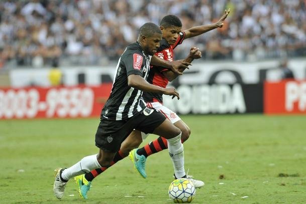 Fotos do jogo entre Atltico e Flamengo no Mineiro