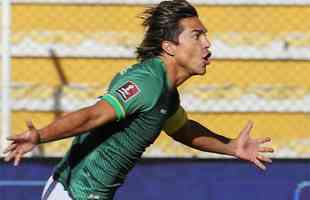 O boliviano Marcelo Moreno, do Cruzeiro, é um dos atacante na mira do Boca Juniors, que busca um camisa 9 no mercado