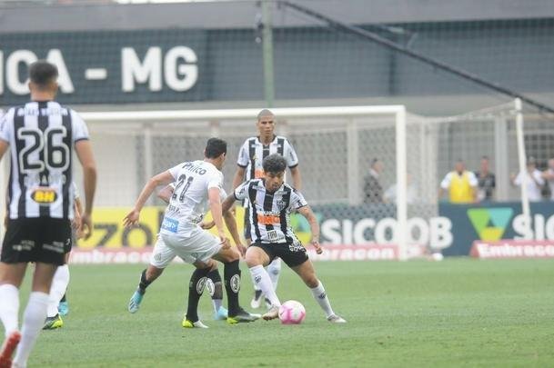 Atltico bateu o Santos na estreia de Vagner Mancini em Belo Horizonte