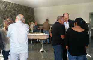 Imagens do funeral do ex-jogador do Cruzeiro, que faleceu aos 73 anos