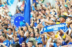 Torcida do Cruzeiro no clssico contra o Atltico, no Mineiro, pela 10 rodada do Estadual