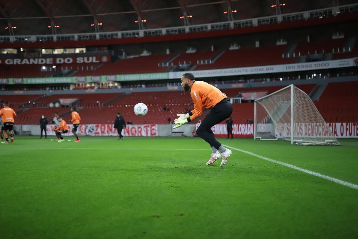Atltico visitou o Internacional no Beira-Rio, pela quarta rodada do Brasileiro 